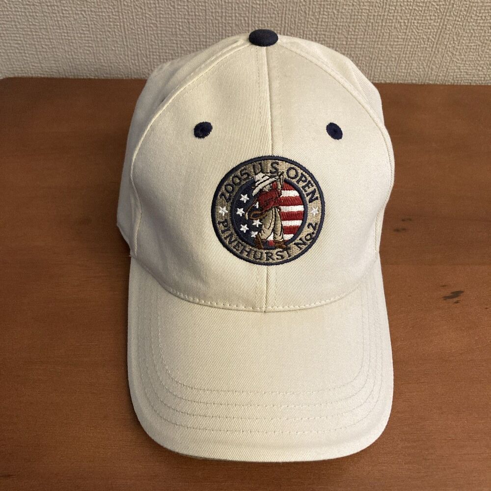 2005 US Open Pinehurst No 2 Vintage Imperial Adjustable Golf Hat Cap